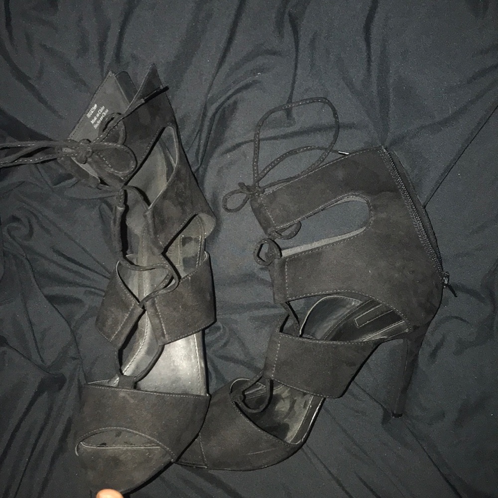 Lace up heels
